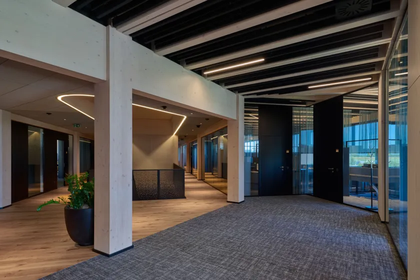 Hargassner Offices Hallway Carpet Tile Collection Core 901